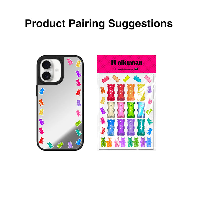 Gummy Bear Custom Canvas Mirror MagSafe Phone Case