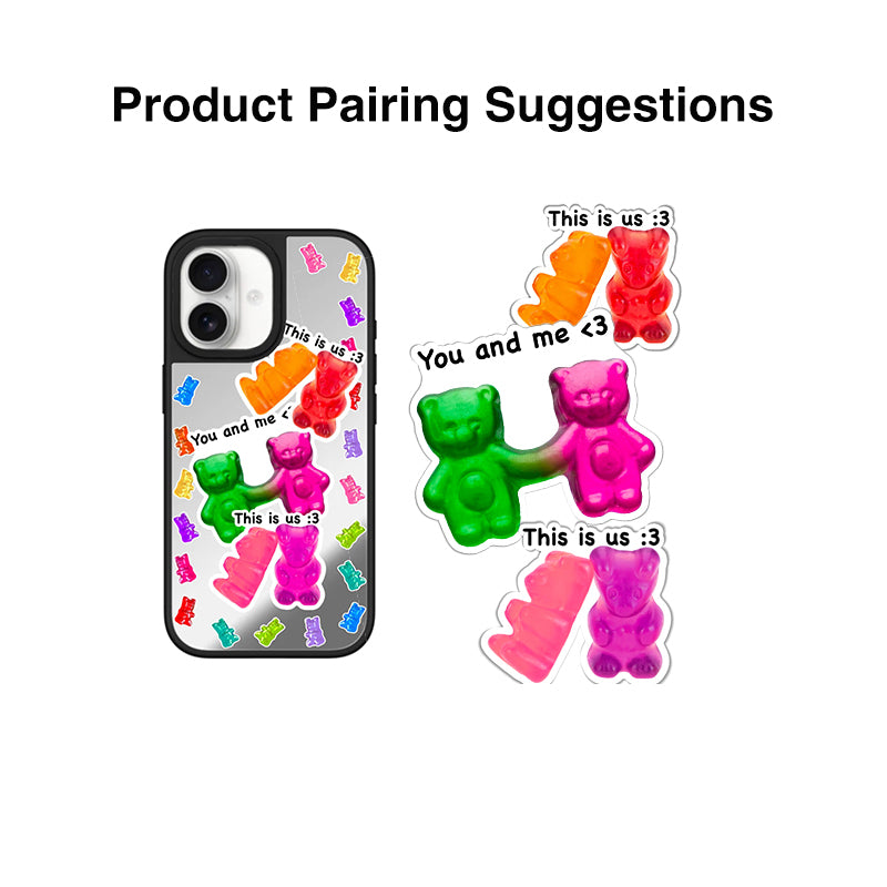 Gummy Bear Custom Canvas Mirror MagSafe Phone Case