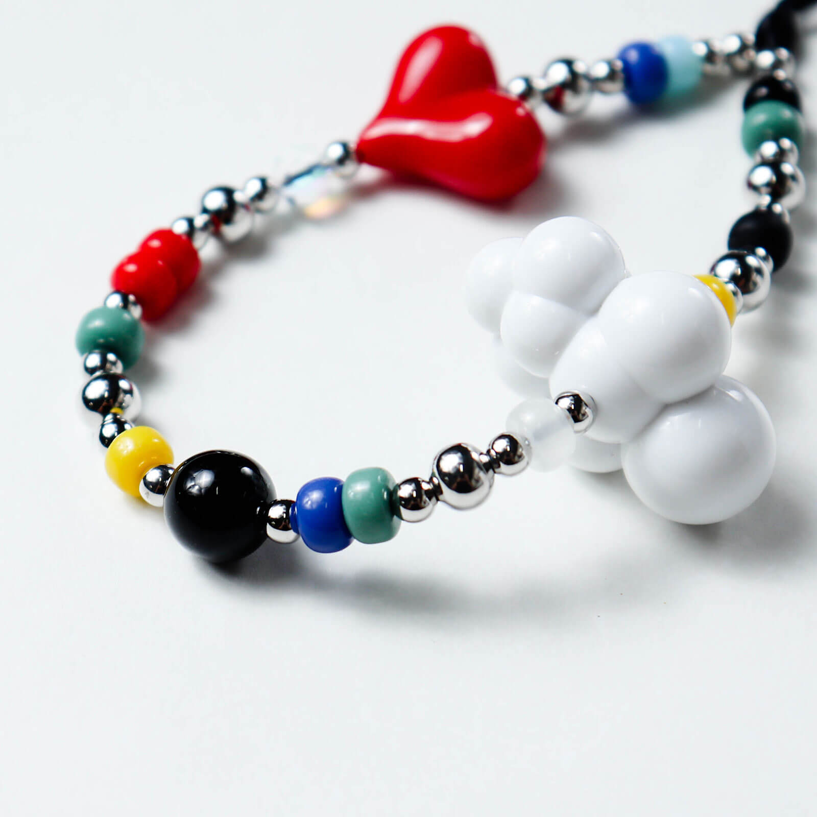 Diamond, Heart & Cloud Beaded Phone Chain & Multi-Functional Bag Charm – Cute  Fashion Accessory