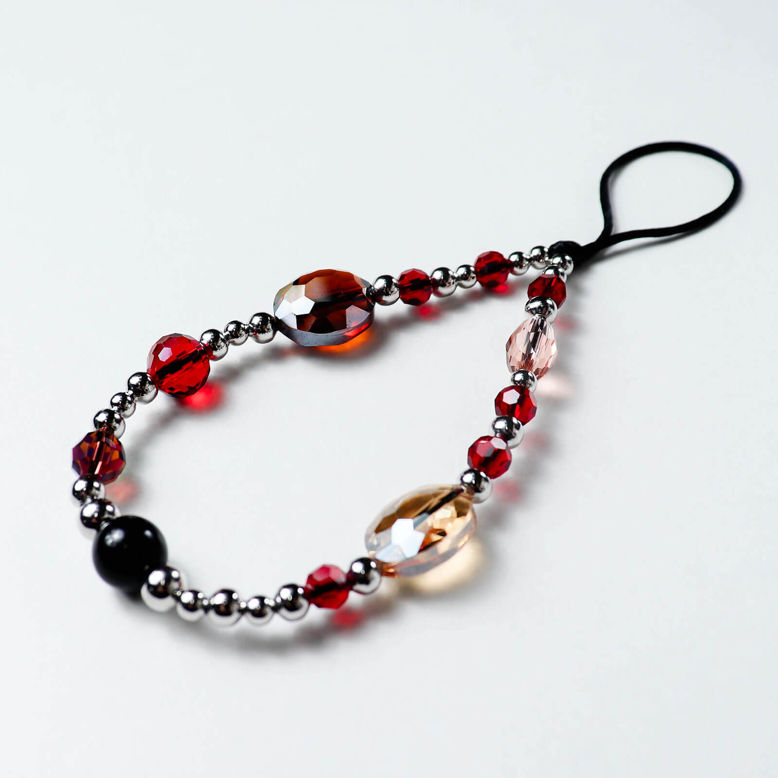 Colorful Crystal Multi-Functional Bag Charm & Phone Chain — Vintage Stylish Accessory