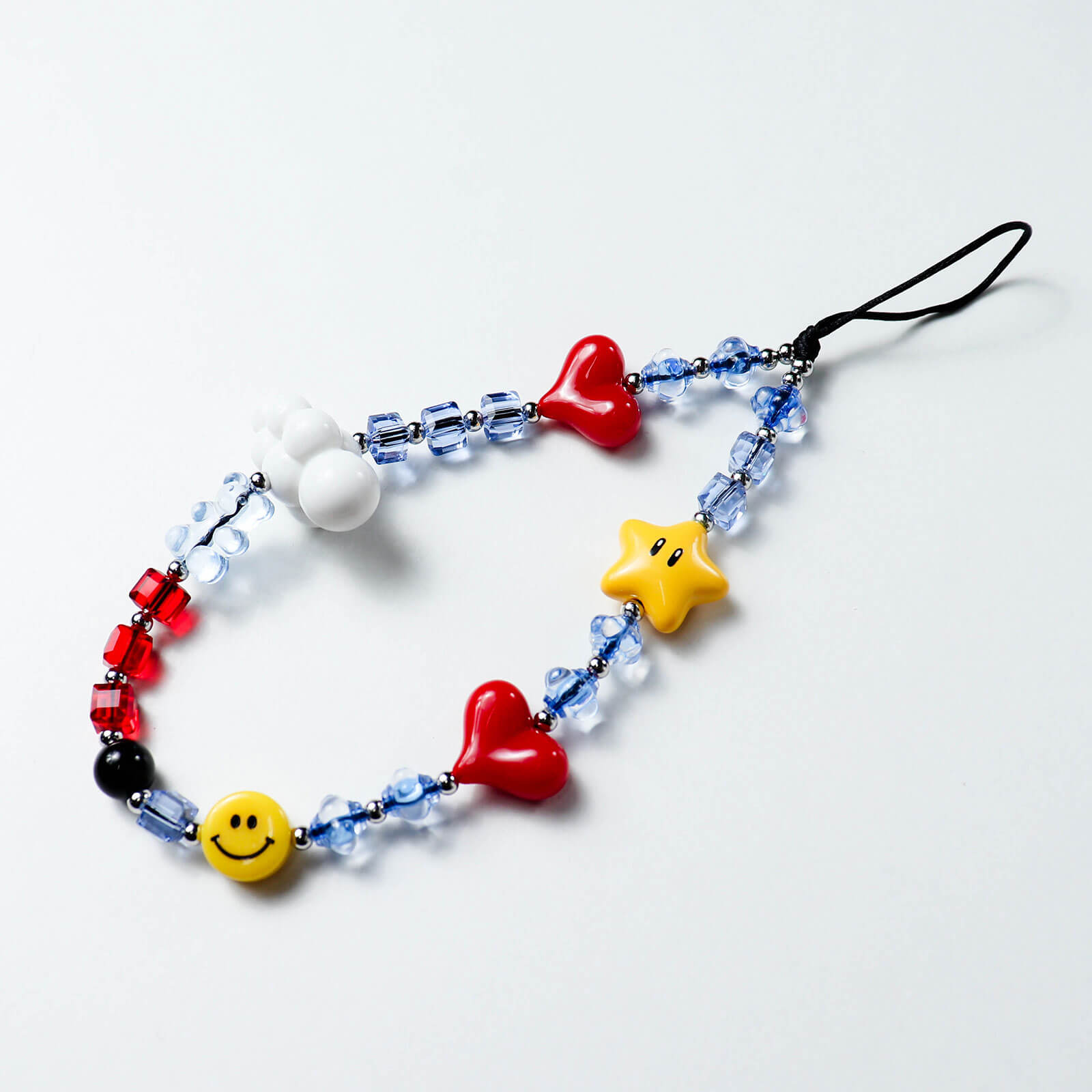 Smiley, Heart, Cloud & Star Phone Chain & Multi-Functional Bag Charm —Casual, Stylish Accessory