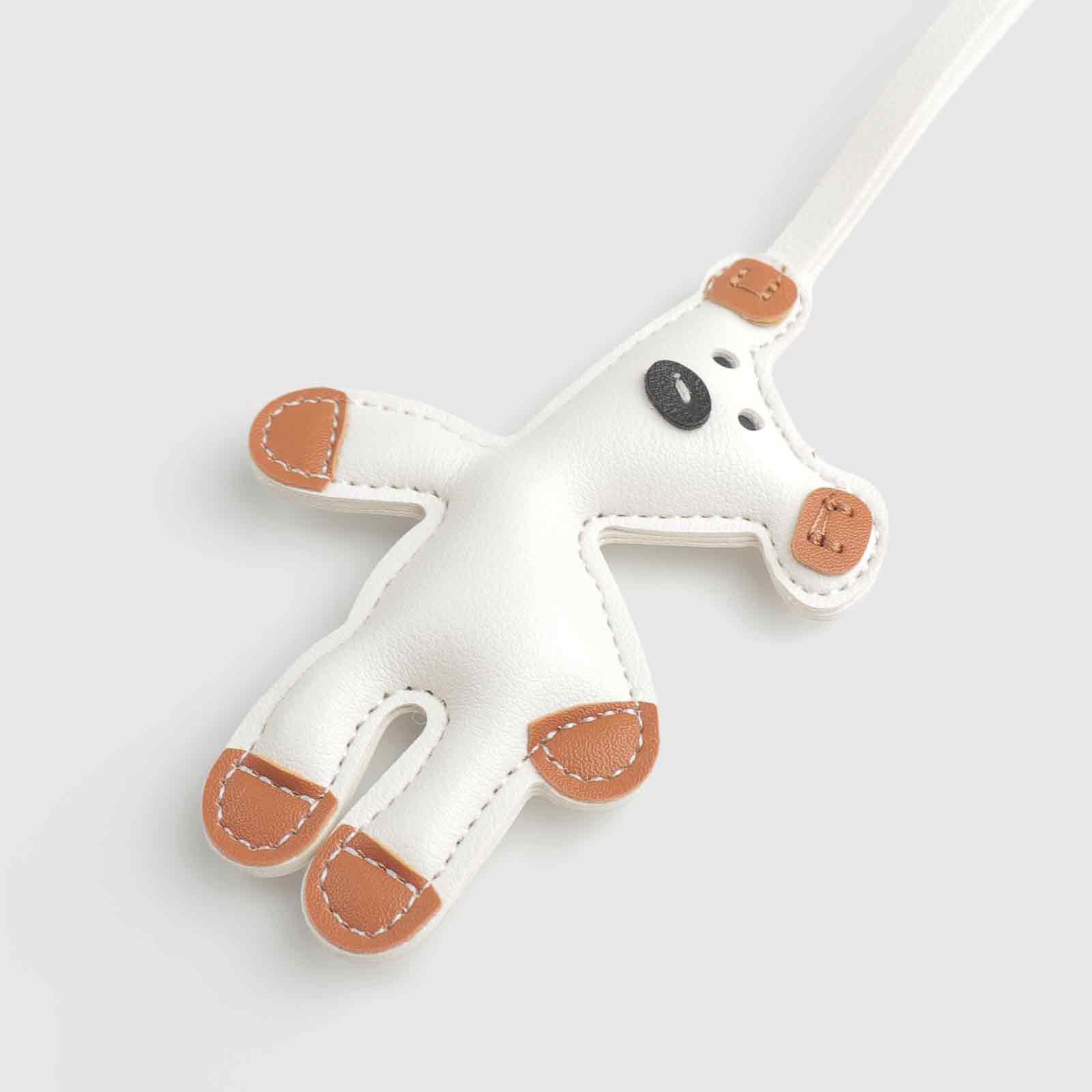 Multi-Color Bear 3D Bag Charm