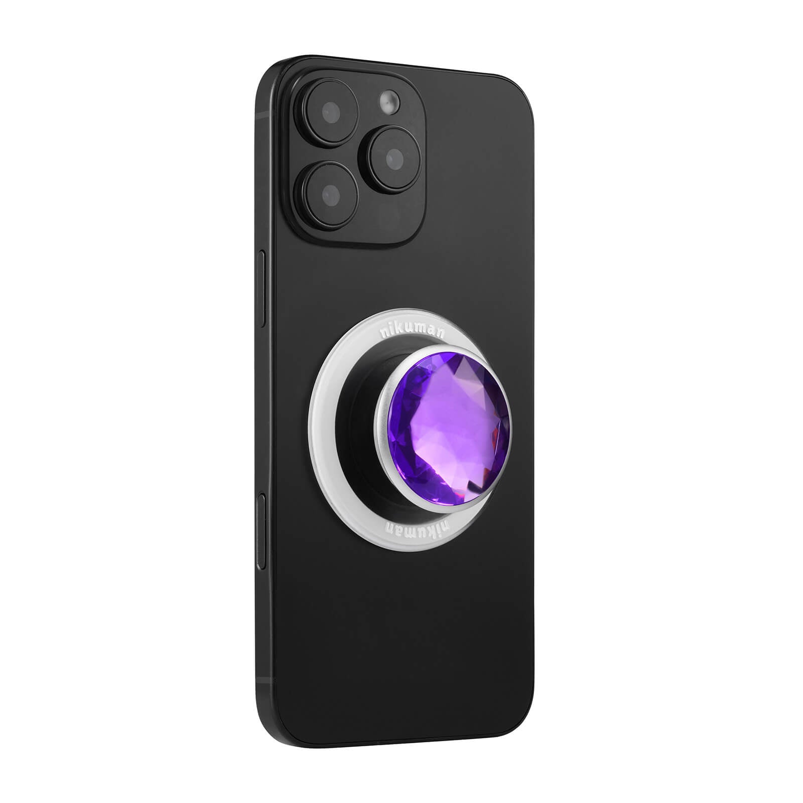 Amethyst Dome Pull-to-Grip