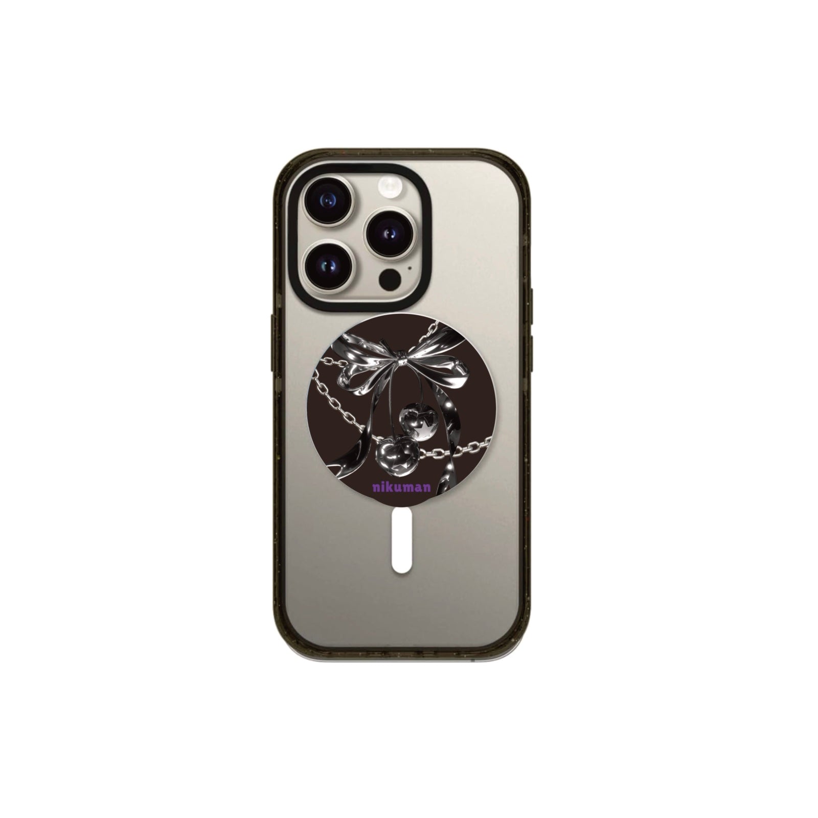 Darkcherry Mirror Magnetic Phone Grip & Stand