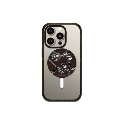 Darkcherry Mirror Magnetic Phone Grip & Stand