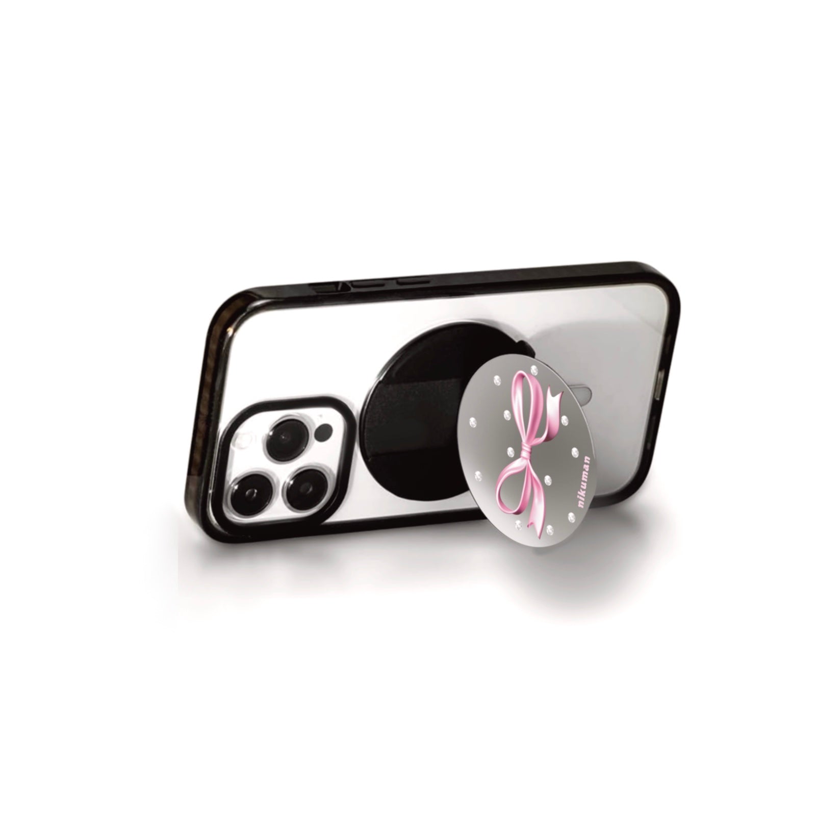 Drama Bow Mirror Magnetic Phone Grip & Stand