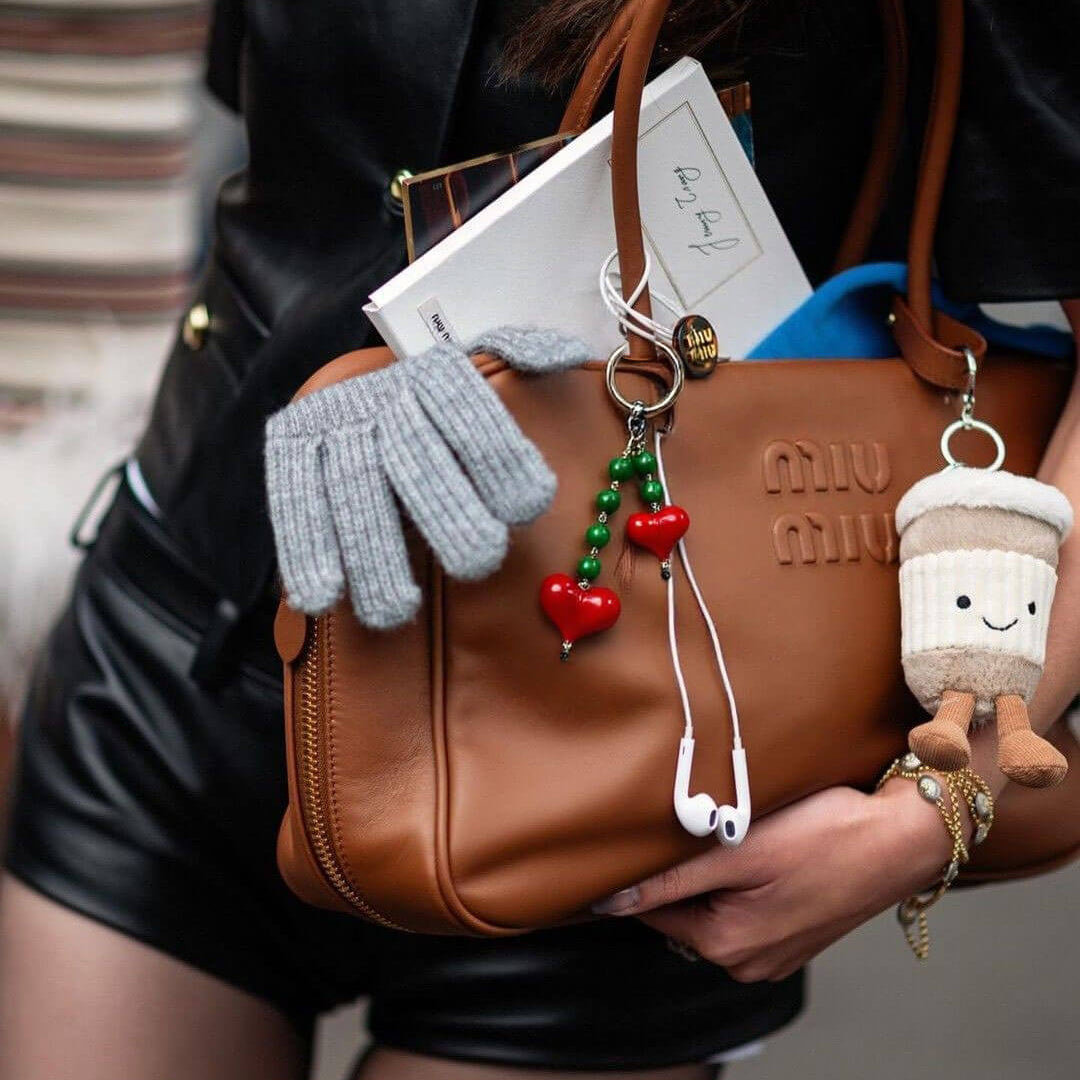 Emerald Heart Duo Charm