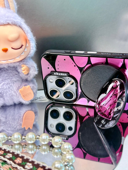 Pink Symbiote Mirror Magnetic Phone Grip & Stand