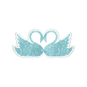 Swan Kiss Sticker