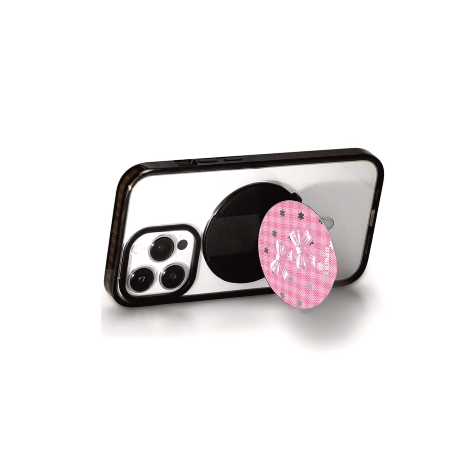 Pearl Trap Mirror Magnetic Phone Grip & Stand
