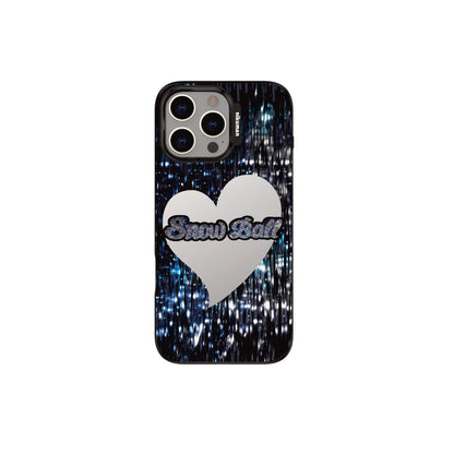 Snow Ball Mirror Phone Case MagSafe Compatible
