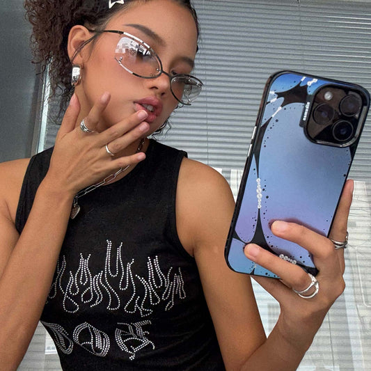 Toxic Mirror Phone Case MagSafe Compatible