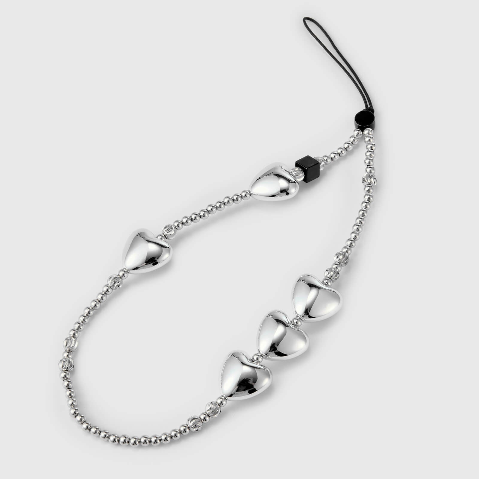 Heart of Steel Phone Charm