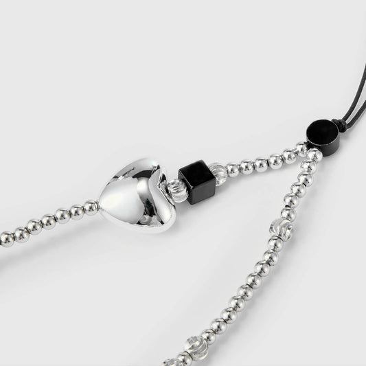 Heart of Steel Phone Charm