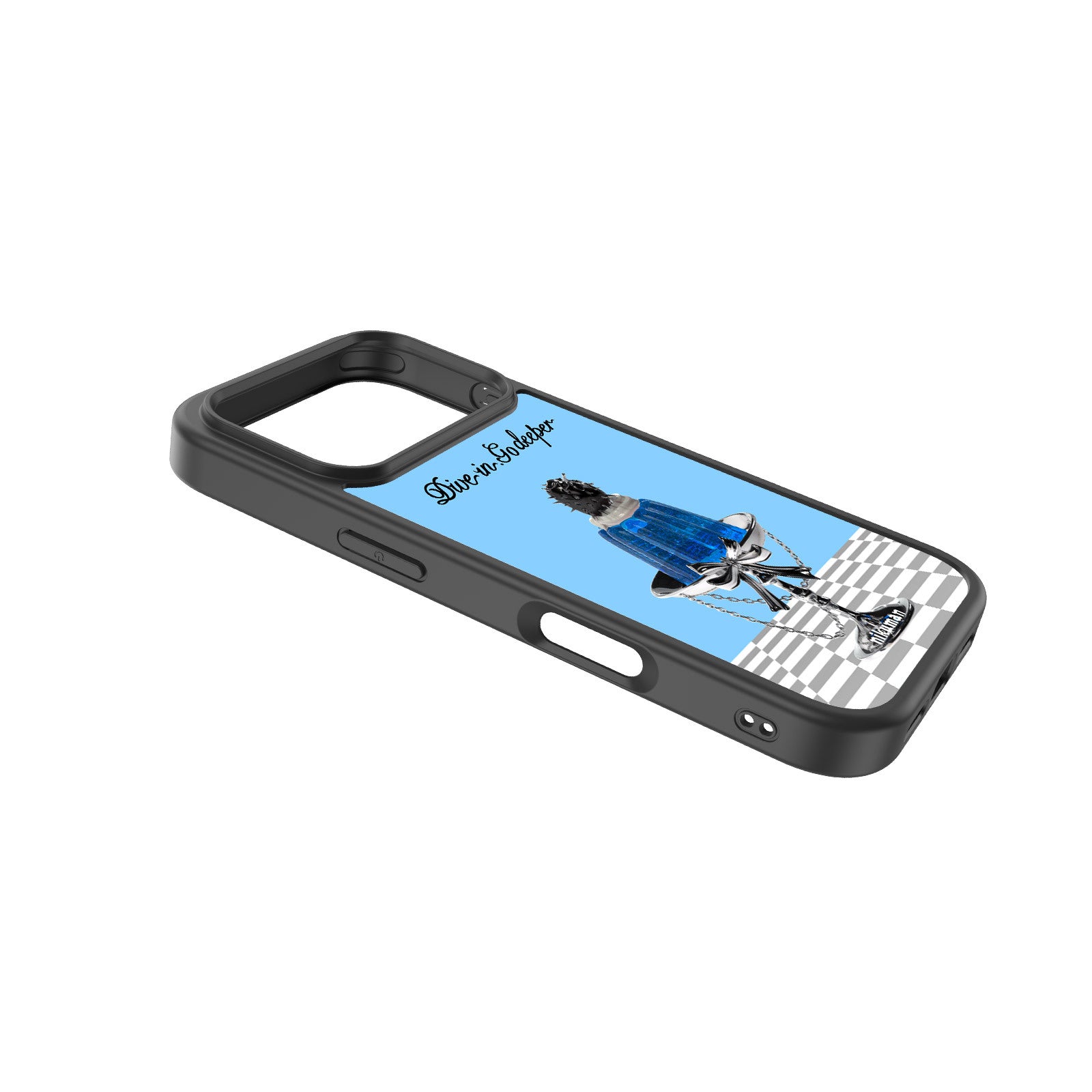 Silver Pudding Tough Phone Case MagSafe Compatible