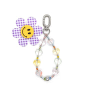 Smiling Sunflower Phone Chain & Multi-Functional Bag Charm — Cute Fashion Accessory